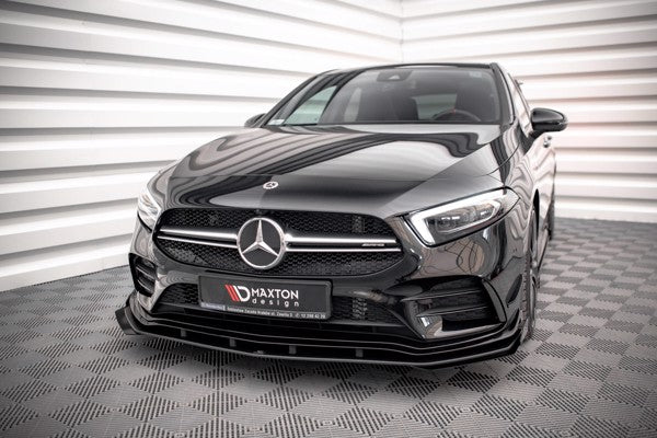 Maxton Front Flaps Mercedes A35 Amg / Amg-Line Aero Pack W177 
