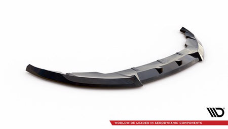 Maxton Front Splitter V.1 Mini Cooper Clubman John Cooper Works F54 Facelift - Gloss Black