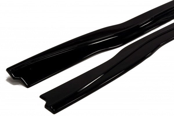 Maxton Side Skirts Diffusers Nissan 370Z - Gloss Black
