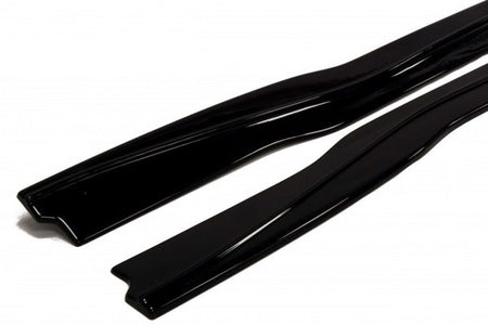 Maxton Side Skirts Diffusers Nissan 370Z - Gloss Black