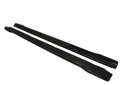 Maxton Side Skirts Diffusers Audi Q2 Mk.1 - Gloss Black