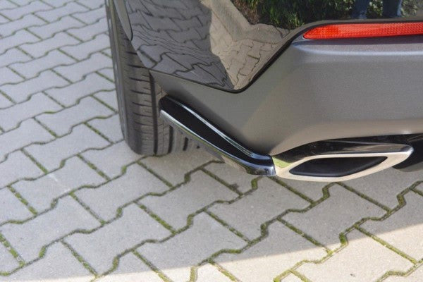 Maxton Rear Side Splitters Lexus Nx Mk1 T - Gloss Black