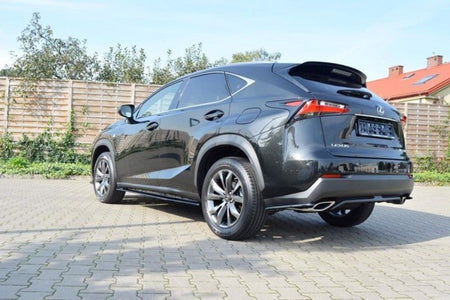Maxton Rear Side Splitters Lexus Nx Mk1 T - Gloss Black