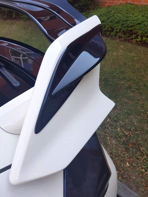 Maxton Spoiler Side Extensions Honda Civic X Type R - Gloss Black