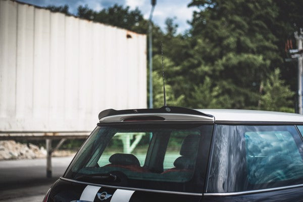 Maxton Spoiler Cap Mini Cooper / One R50 - Gloss Black