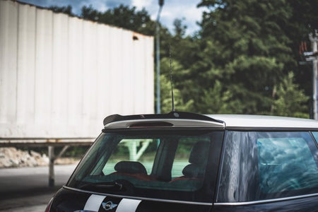 Maxton Spoiler Cap Mini Cooper / One R50 - Gloss Black
