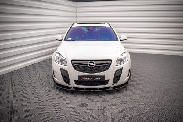 Maxton Front Splitter V.2 Opel Insignia Opc Mk1 - Gloss Black