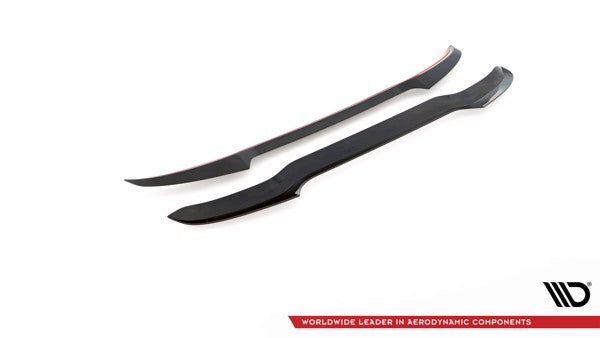 Maxton Spoiler Cap V.1 Peugeot 208 Mk2 - Gloss Black