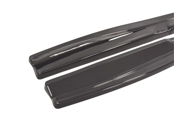 Maxton Side Skirts Diffusers Fiat Punto Evo Abarth - Gloss Black