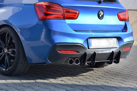 Maxton BMW 1 F20/F21 M-Power Facelift - Rear Diffuser V.1