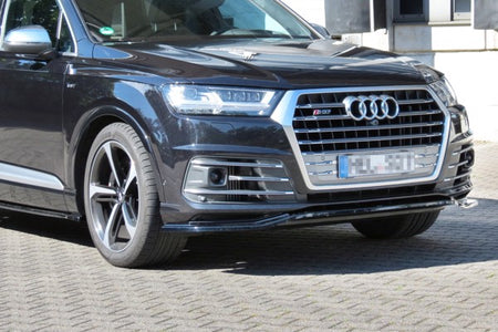 Maxton Front Splitter Audi Sq7 / Q7 S-Line Mk.2 - Gloss Black