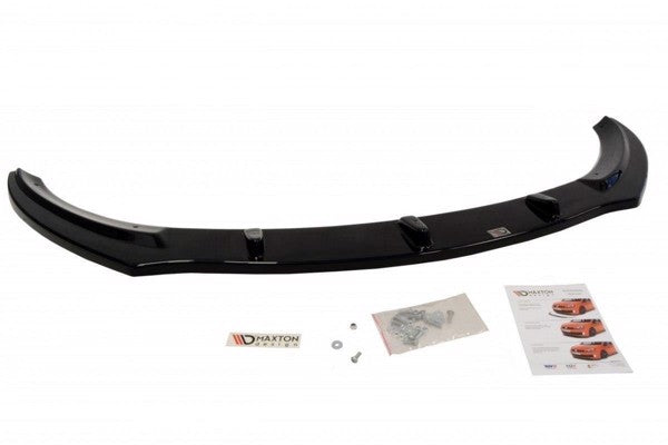 Maxton Front Splitter Opel Astra J Opc / Vxr V.1 - Gloss Black