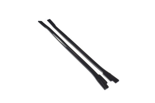 Maxton Side Skirts Diffusers For BMW X5 G05 M-Pack - Gloss Black