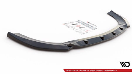 Maxton Front Splitter V.1 Mercedes-Benz V-Class Amg-Line W447 Facelift - Gloss Black