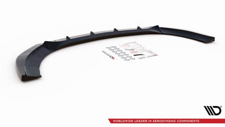 Maxton Front Splitter V.1 Mercedes-Benz V-Class Amg-Line W447 Facelift - Gloss Black