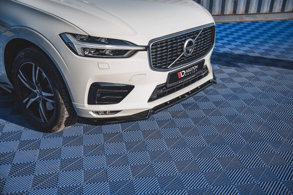Maxton Front Splitter V.2 Volvo Xc60 Mk2 R-Design - Gloss Black
