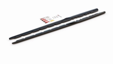 Maxton Side Skirts Diffusers Audi R8 Mk2 Facelift - Gloss Black