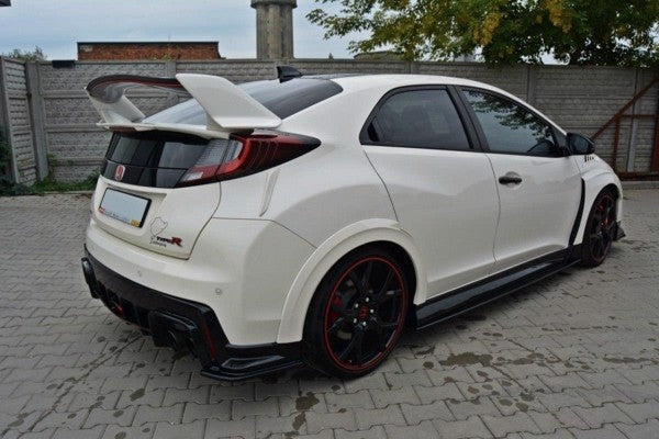 Maxton Spoiler Cap N.1 Honda Civic Ix Type R - Gloss Black