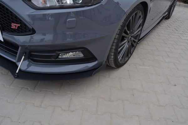 Maxton Racing Front Splitter V.2 Ford Focus St Mk3 Fl