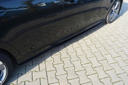 Maxton Side Skirts Diffusers Lexus Gs Mk4 Facelift - Gloss Black