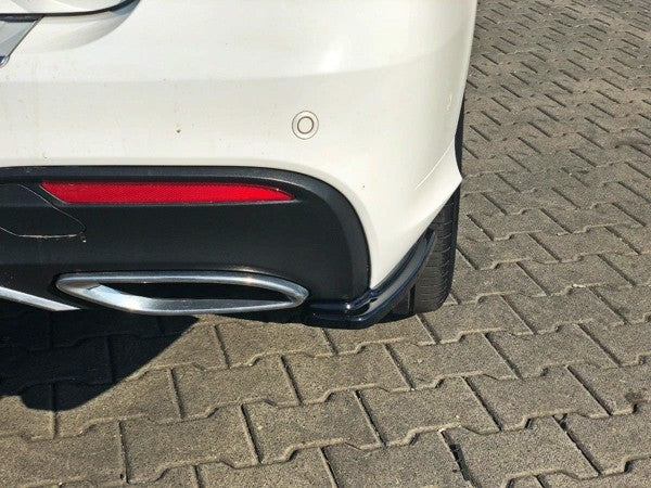 Maxton Rear Side Splitters Mercedes Gle W166 Amg-Line - Gloss Black