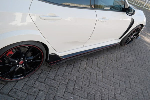 Maxton Racing Side Skirts Diffusers Honda Civic X Type R