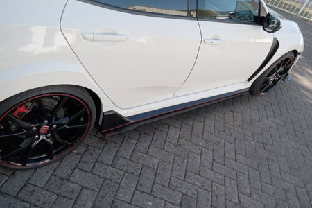 Maxton Racing Side Skirts Diffusers Honda Civic X Type R