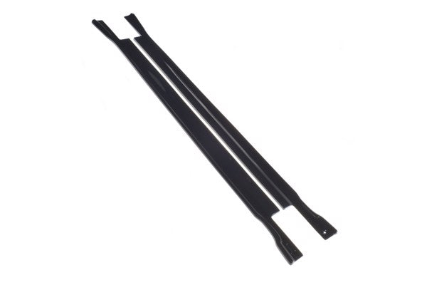 Maxton Side Skirts Diffusers For BMW X4 M-Pack G02 - Gloss Black