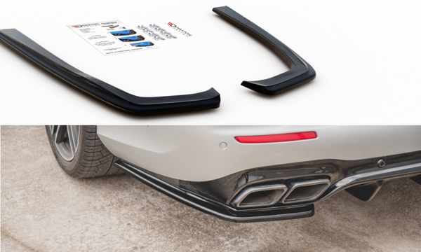 Maxton Rear Side Splitters Mercedes-Benz E63 Amg Estate S213 - Gloss Black