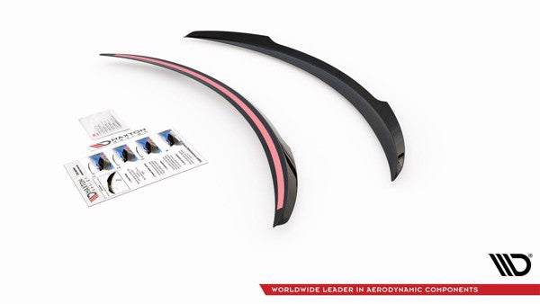 Maxton Spoiler Cap Opel Insignia Mk. 1 Opc Facelift - Gloss Black