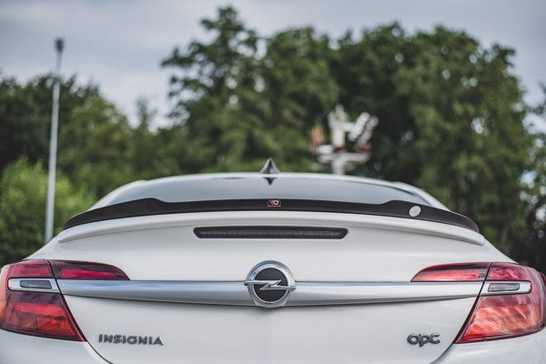 Maxton Spoiler Cap Opel Insignia Mk. 1 Opc Facelift - Gloss Black