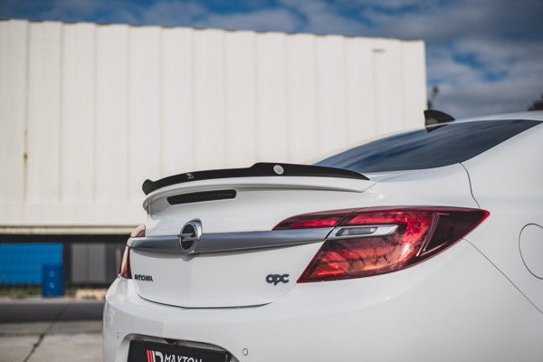 Maxton Spoiler Cap Opel Insignia Mk. 1 Opc Facelift - Gloss Black