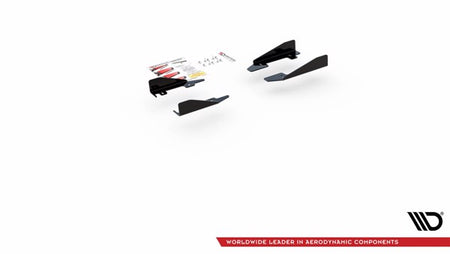 Maxton Side Flaps Volkswagen Polo Gti Mk6 - Gloss Flaps