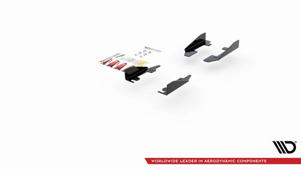 Maxton Side Flaps Volkswagen Polo Gti Mk6 - Gloss Flaps