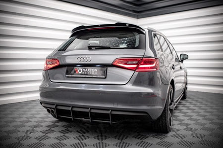 Maxton Street Pro Rear Diffuser Audi A3 Sportback 8V - Black