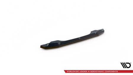 Maxton Central Rear Splitter For BMW 2 Coupe M240I G42 - Gloss Black