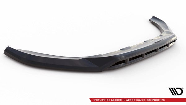 Maxton Front Splitter Volvo Xc60 R-Design Mk1 Facelift - Gloss Black