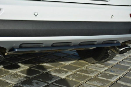 Maxton Central Rear Splitter Kia Sportage Mk4 Gt-Line - Gloss Black