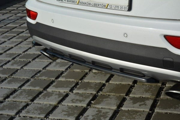 Maxton Central Rear Splitter Kia Sportage Mk4 Gt-Line - Gloss Black