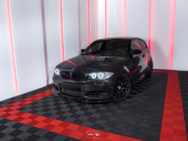 Maxton Side Skirts Diffusers BMW 1 E81/ E87 Facelift - Gloss Black