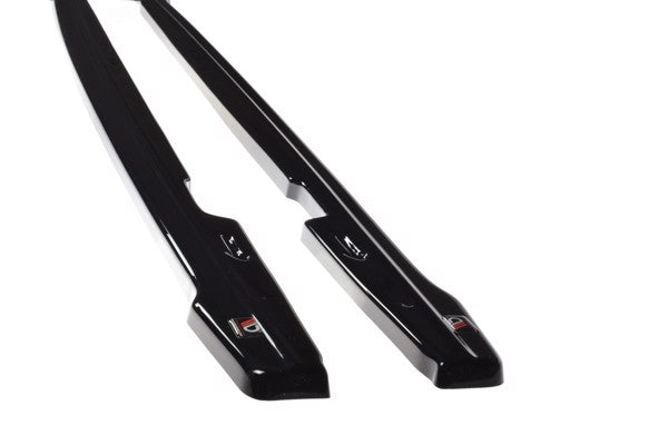 Maxton Side Skirts Diffusers BMW 1 E81/ E87 Facelift - Gloss Black
