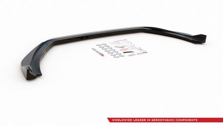 Maxton Front Splitter V.4 Ford Fiesta Mk8 St / St-Line - Gloss Black