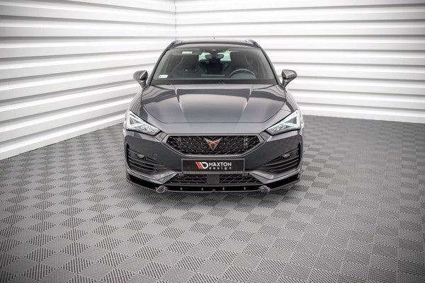 Maxton Front Splitter V.1 Cupra Leon - Gloss Black