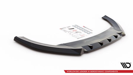 Maxton Front Splitter V.1 Cupra Leon - Gloss Black