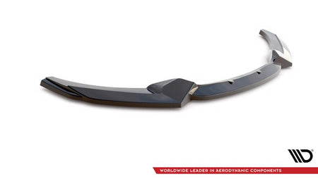 Maxton Front Splitter V.2 BMW 2 M-Pack F22 - Gloss Black