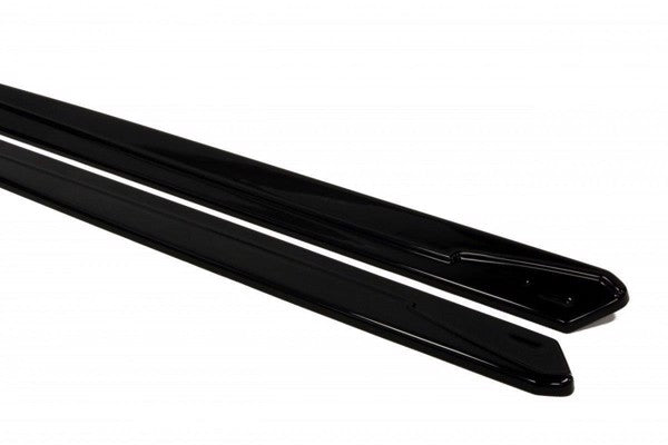 Maxton Side Skirts Diffusers Honda Civic Ix Type R - Gloss Black