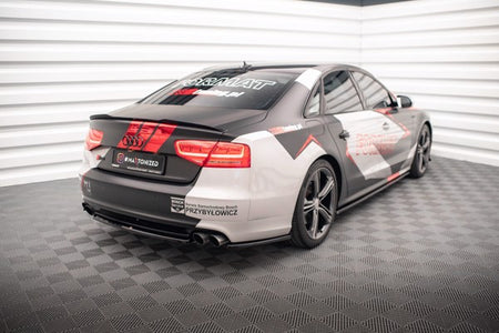 Maxton Rear Side Splitters Audi S8 D4 - Gloss Black