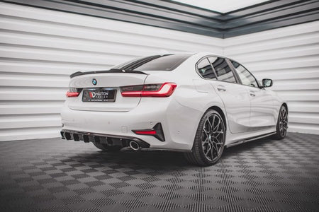 Maxton Spoiler Cap BMW 3 G20 - Gloss Black