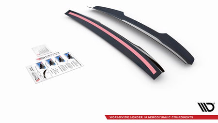 Maxton Spoiler Cap Volkswagen Caddy Mk5 - Gloss Black