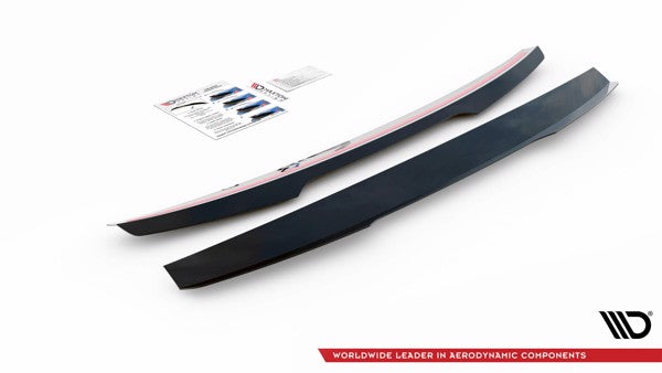 Maxton Spoiler Cap Volkswagen Caddy Mk5 - Gloss Black